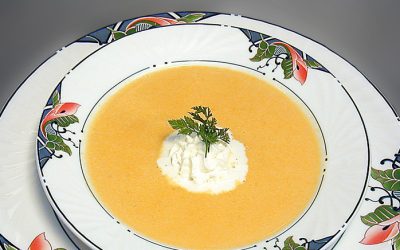 Warming Fall Soup… in orange